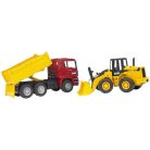 Bruder 02752 MAN TGA billencs FR 130 homlokrakodóval