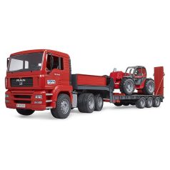 Bruder 02774 MAN TGA tréler Manitou rakodóval