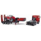 Bruder 02774 MAN TGA tréler Manitou rakodóval