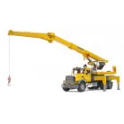 Bruder 2818 MACK Granite teherautó Liebherr daruval