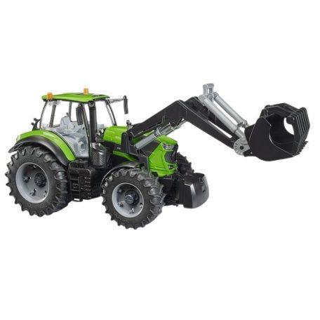 Bruder 03161 Deutz 8280 TTV traktor homlokrakodóval