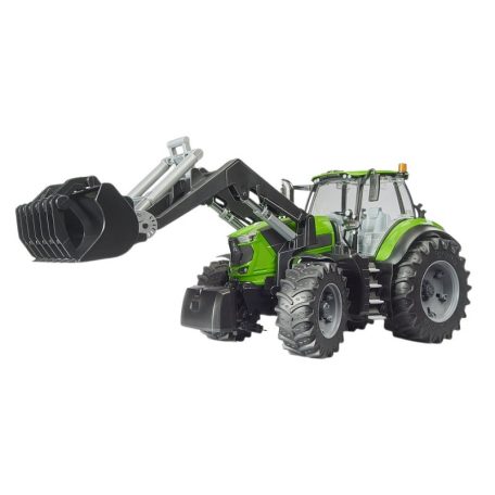 Bruder 03161 Deutz 8280 TTV traktor homlokrakodóval