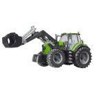 Bruder 03161 Deutz 8280 TTV traktor homlokrakodóval