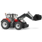 Bruder 03181 Steyr 6300 Terrus CVT traktor homlokrakodóval