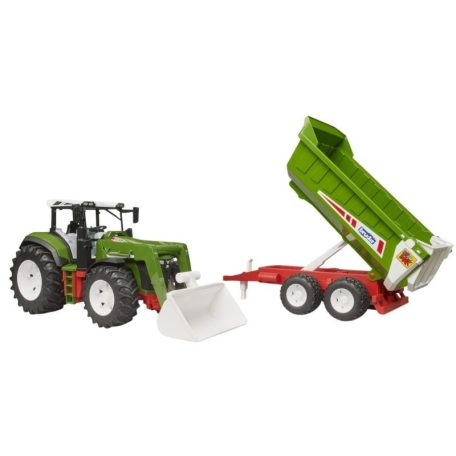Bruder 3452 ROADMAX traktor pótkocsival