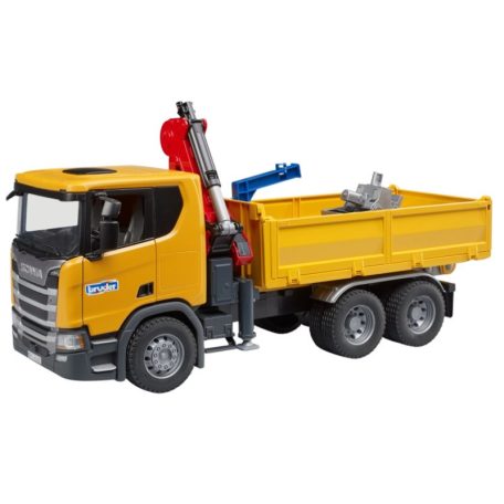Bruder 03551 Scania teherautó rakodókarral