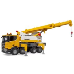 Bruder 03571 Scania teherautó Liebherr daruval