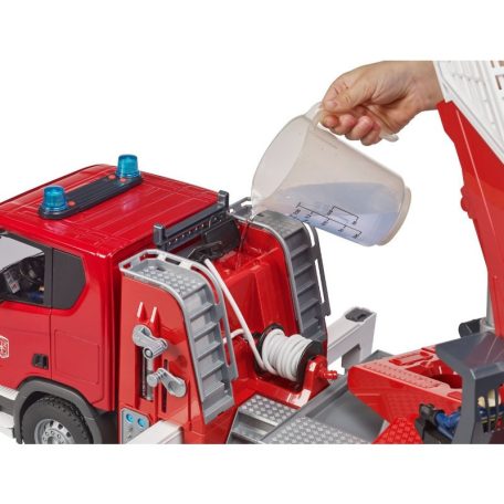 Bruder 03591 Scania tűzoltóautó létrával