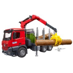   Bruder 03669 Mercedes-Benz Arocs rönkszállító mozgatható emelőkarral