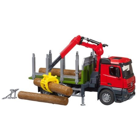 Bruder 03669 Mercedes-Benz Arocs rönkszállító mozgatható emelőkarral