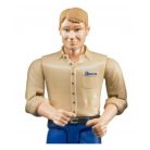 Bruder 60006 Kék nadrágos férfi munkás figura