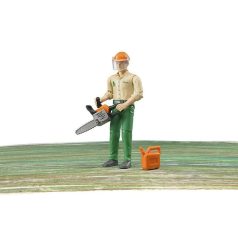  Bruder 60030 Bworld Erdészeti munkás figura kiegészítőkkel