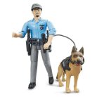 Bruder 62150 Rendőr kutyával