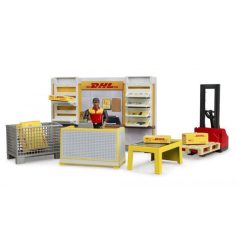 Bruder 62251 DHL csomagfelvevő és futárszolgálat
