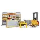 Bruder 62251 DHL csomagfelvevő és futárszolgálat