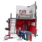 Bruder 62702 Tűzoltóállomás figurával készlet