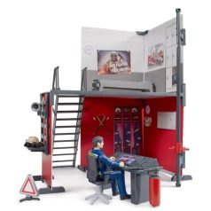 Bruder 62702 Tűzoltóállomás figurával készlet