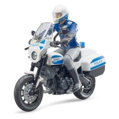 Bruder 62731 Bworld Scambler Ducati rendőrmotor rendőrrel
