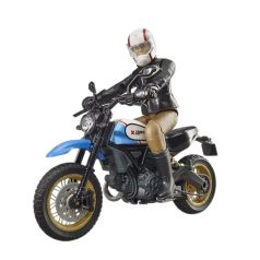   Bruder 63051 Ducati Scrambler Desert Sled motorkerékpár motoros figurával