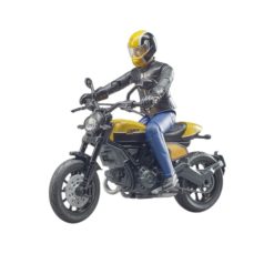   Bruder 63053 Ducati Scrambler Full Throttle motorkerékpár motoros figurával