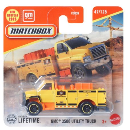 Matchbox 1:64 kisautó 47/125 GMC 3500 Utility Truck