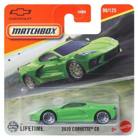 Matchbox 1:64 kisautó 90/125 2020 Corvette C8