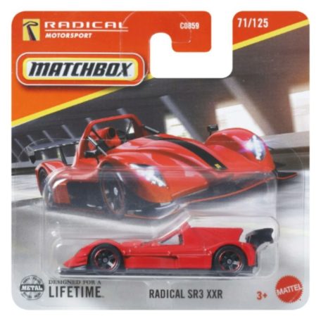 Matchbox 1:64 kisautó 71/125 Radical SR3 XXR