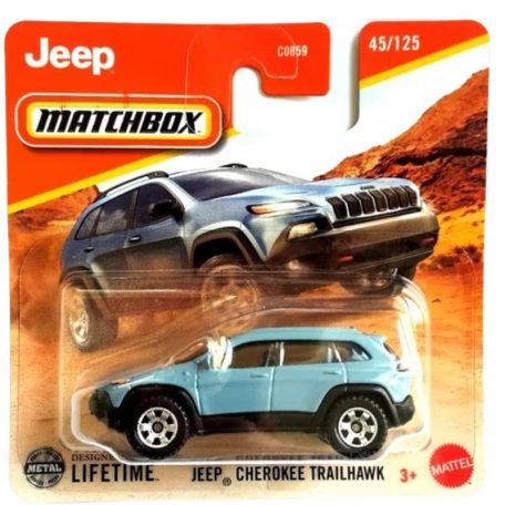Matchbox 1:64 kisautó 45/125 Jeep Cherokee Trailhawk