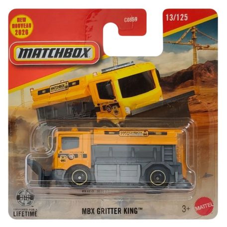 Matchbox 1:64 kisautó 13/125 MBX Gritter King