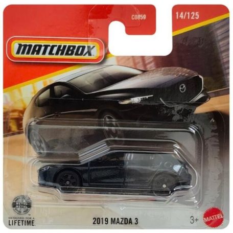 Matchbox 1:64 kisautó 14/125 2019 Mazda 3
