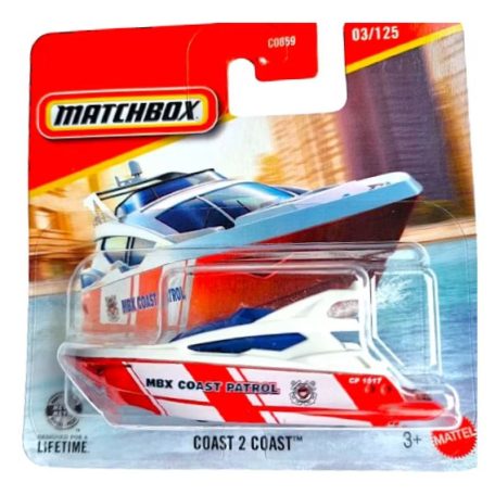 Matchbox 1:64 kisautó 03/125 Coast 2 Coast
