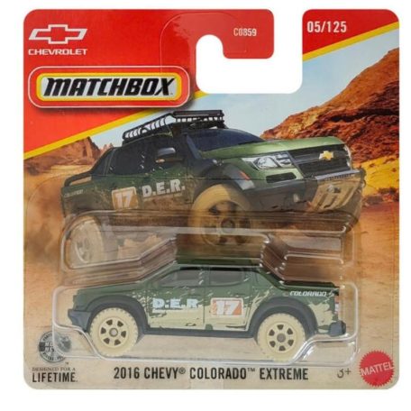 Matchbox 1:64 kisautó 05/125 2016 Chevy Colorado Extreme