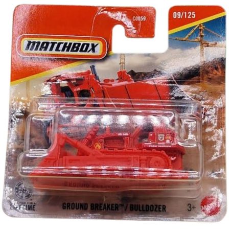 Matchbox 1:64 kisautó 09/125 Ground Breaker/Bulldozer