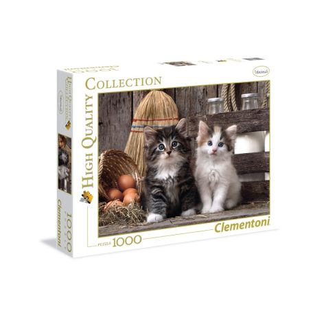 Clementoni 39340 High Quality Collection puzzle - Édes kiscicák (1000 db-os)