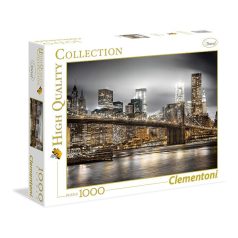   Clementoni 39366 High Quality Collection puzzle - A Brooklyn híd éjjel, New York (1000 db)