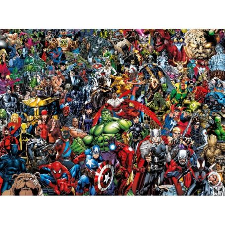 Clementoni 39411 Lehetetlen puzzle - Marvel (1000 db)