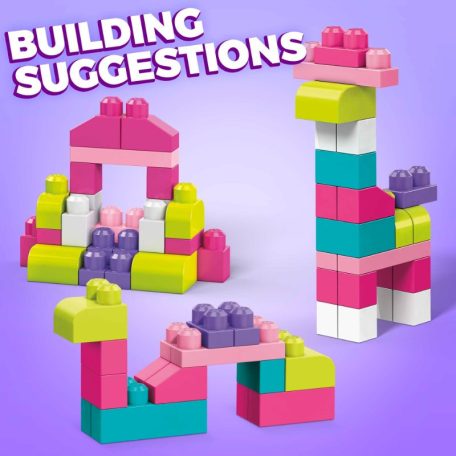 Mega Bloks Nagy lányos építő csomag (60 db-os)