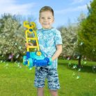 Fru Blu fényeffektes szappanbuborék fújó fűnyíró 0,4 liter folyadékkal