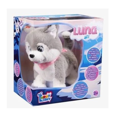 Puppy Luv interaktív plüss játék - Luna