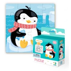 Dodo puzzle + színező - Pingvin (16 db)
