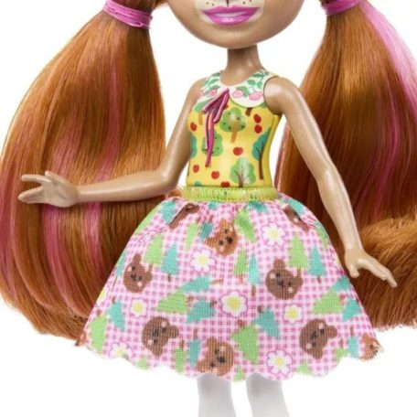 EnchanTimals baba állatkával - Biloxie Bear és  Trail, a medve játékfigura