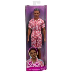   Barbie Fashionistas barátok - Fiú baba levélmintás ruhában (235)