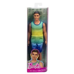   Barbie Fashionistas barátok - Fiú baba színátmenetes trikóban (236)