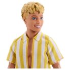Barbie Fashionista Barátok divatbaba - Ken sárga csíkos ingben (252)
