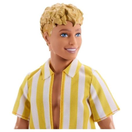 Barbie Fashionista Barátok divatbaba - Ken sárga csíkos ingben (252)