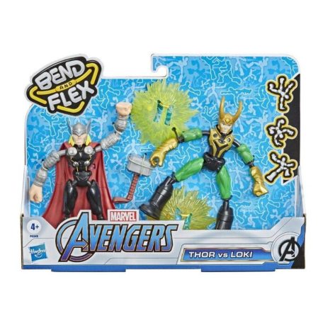 Avengers Bend & Flex - Thor vs. Loki 2 db-os figuracsomag