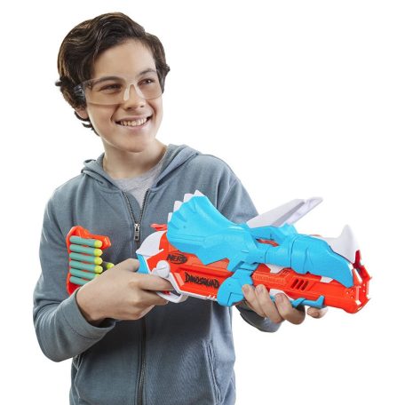 NERF Dinosquad Tricerablast szivacskilövő játékfegyver