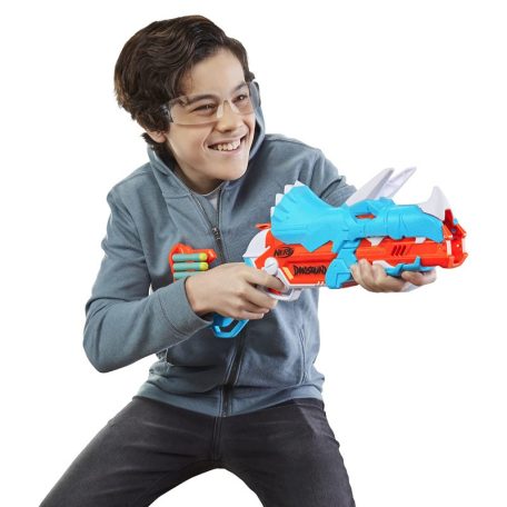 NERF Dinosquad Tricerablast szivacskilövő játékfegyver