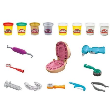 Play-Doh Fúrni és Tölteni Fogászat gyurmakészlet