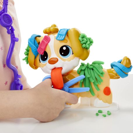 Play-Doh Állatorvosi gondoskodó és hordozó gyurma készlet